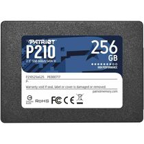 Твердотельный накопитель SSD 2.5" SATA: 256 ГБ PatriotTLC [Скорость чтения/ записи: 500 МБ/ с/ 400 МБ/ с] P210S256G25