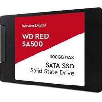 Твердотельный накопитель SSD 2.5" SATA: 500 ГБ WD Red SA500 TLC [Скорость чтения/ записи: 560 МБ/ с/ 530 МБ/ с] WDS500G1R0A