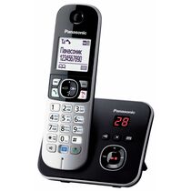 Телефон DECT Panasonic KX-TG6821 (автооветчик АОН) черный