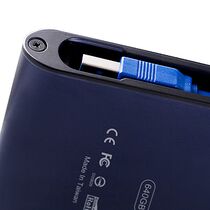 Внешний жесткий диск HDD 2.5" 1Tb SiliconPower A80 USB 2.0 Синий (SP010TBPHDA80S3B)