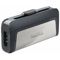 Флеш-накопитель Sandisk 256Gb USB 3.1/ Type-C Ultra Dual Drive Серый (SDDDC2-256G-G46)
