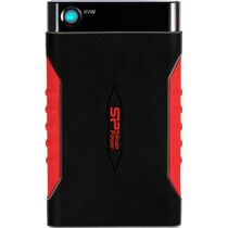 Внешний жесткий диск HDD 2.5" 1Tb SiliconPower A15 USB 3.0 Черный с красным (SP010TBPHDA15S3L)