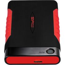 Внешний жесткий диск HDD 2.5" 1Tb SiliconPower A15 USB 3.0 Черный с красным (SP010TBPHDA15S3L)