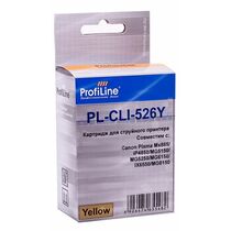 Картридж Canon CLI-526Y Yellow ProfiLine (IP4850/ MG5150/ MG5250/ MG6150/ MG8150)