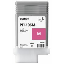 Картридж Canon PFI-106M (magenta) 130мл [ля imagePROGRAF iPF6400, iPF6400S, iPF6400SE, iPF6450] (6623B001)