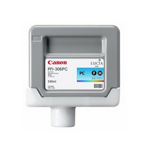 Картридж Canon PFI-306PC (photo cyan) 330 мл [для imagePROGRAF iPF8400, iPF8400S, iPF8400SE, iPF9400, iPF9400S] (6661B001)