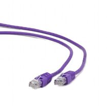 Патч-корд FTP-RJ45, биметалл, 0,25 м, Cat5E, Cablexpert, фиолетовый (PP12-0.25M/ V)