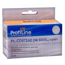 Картридж HP PL-CD972AE №920XL (officejet 6000/ 6500/ 7000) Cyan ProfiLine