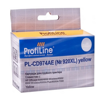 Картридж HP PL-CD974AE №920XL (officejet 6000/ 6500/ 7000) Yellow ProfiLine