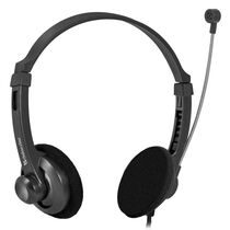 Проводные наушники накладная Defender Aura 104 с микрофоном, jack 3.5 mm, черный (63104)