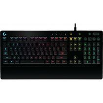 Клавиатура Logitech G213 Prodigy Gaming Keyboard, проводная, игровая, USB, с подсветкой, черный (920-008092)