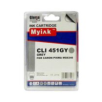 Картридж Canon CLI-451 XLGY Gray 12ml, Dye MyInk (PIXMAMG6340/ 7140)