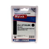 Картридж Canon  CLI-471 XLBK Black MyInk (PIXMA MG7740/ 6840/ 5740)