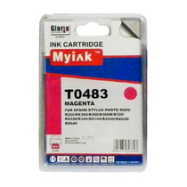 Картридж Epson T0483 Magenta MyInk 16ml, Dye (R200/ 300/ RX500/ 600)