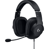 Проводная гарнитура накладная Logitech G PRO X с микрофоном, jack 3.5 mm, черный (981-000818)