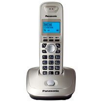 Телефон DECT Panasonic KX-TG2511 платиновый/ черный