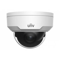 Видеокамера IP 2 Mp уличная Uniview купольная, f: 2.8 мм, 1920*1080, ИК: 30 м, антивандальная, карта до 256 Gb (UN-IPC322SB-DF28K-I0-RU)