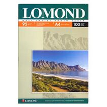 Фотобумага Lomond Photo Paper, односторонняя, матовая, A4, (210х297 мм) 95 гр/ м2, 100л (0102125) для струйной печати