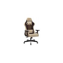 Кресло игровое Бюрократ VIKING 7 KNIGHT коричневый текстиль/ эко.кожа