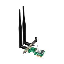 Адаптер Wi-Fi: Tenda E12 (PCI-E, 2,4 ГГц+5 ГГц до 867 Мбит/ с)
