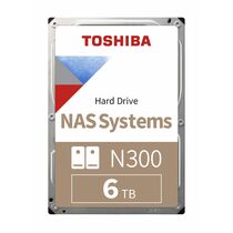 Жесткий диск HDD 3.5" SATA: 6000 Гб Toshiba N300 [7200 rpm, 256 Мб, Sata 3 (6 Gbit/ s)] HDWG460UZSVA
