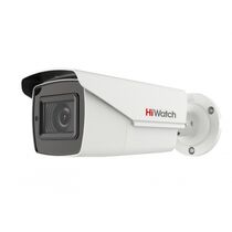 Видеокамера аналоговая 5 Mp уличная HiWatch цилиндрическая, f: 2.7-13.5 мм, 2560*1944, ИК: 40 м (DS-T506(D))