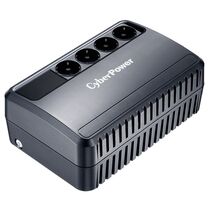 ИБП CyberPower BU1000E 1000 ВА/ 600 Вт, 4*Schuko (Euro), AVR,( Аккумулятор 12 V/ 4,5 Ah*2)