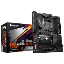 Материнская плата Gigabyte sAM4: B550 AORUS ELITE AX V2 [AMD B550, 4*DDR4, 3*PCIEx16, 1*PCIEx1, 4*Sata3, 4 порта*USB3, DisplayPort, HDMI, ATX]