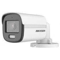 Видеокамера аналоговая 2 Mp уличная Hikvision цилиндрическая, f: 2.8 мм, 1920*1080, LED:20 м, микрофон (DS-2CE10DF3T-FS (2.8 mm))