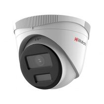 Видеокамера IP 2 Mp уличная HiWatch купольная, f: 2.8 мм, 1920*1080, LED:30 м (DS-I253L(B) (2.8 mm))