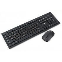 Комплект (клавиатура +мышь) Гарнизон GKS-150 беспроводной, классический, USB, черный (GKS-150)
