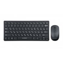 Комплект (клавиатура +мышь) Gembird KBS-9100 беспроводной, классический, USB, черный (KBS-9100)