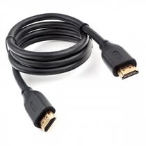Кабель HDMI 1м Gembird/ Cablexpert v2.1 черный, нейлоновая оплетка, пакет (CC-HDMI8K-1M)