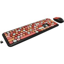 Комплект (клавиатура +мышь) Smartbuy SBC-666395AG-K беспроводной, классический, USB, красный (SBC-666395AG-K)