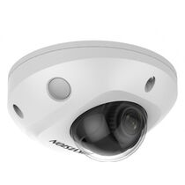 Видеокамера IP 2 Mp уличная Hikvision купольная, f: 2.8 мм, 1920*1080, LED:30 м, антивандальная, карта до 256 Gb, микрофон (DS-2CD2527G2-LS(С) (2.8 mm
