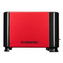 Тостер Starwind ST1102 красный/ черный (700 Вт, количество обжаривания - 6)