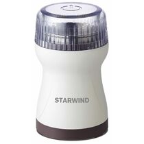 Кофемолка электрическая Starwind SGP4422 белый (200 Вт, ротационный нож, 40 г)