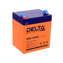 АКБ 12 V 4.5 Ah Delta (DTM 12045) для использования в ИБП, срок службы до 6 лет.