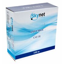 Кабель Cu FTP, Внешний, 4x2x0.48, бухта 100м., Cat5e, SkyNet (CSS-FTP-4-CU-OUT/ 100)