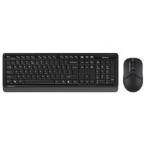 Комплект (клавиатура +мышь) A4Tech FG1012 беспроводной, мультимедийный, USB, черный (FG1012 BLACK)
