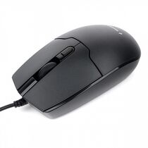 Мышь Gembird MOP-430 оптическая, проводная, USB, офисная, черный (MOP-430)