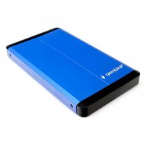 Карман для HDD 2.5" Gembird EE2-U3S-2-B, Синий USB 3.0, SATA, металл