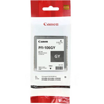 Картридж Canon PFI-106GY (gray) 130мл [для imagePROGRAF iPF6400, iPF6400S, iPF6400SE, iPF6450] (6630B001)