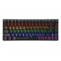 Клавиатура Gembird KBW-G510L, беспроводная, компактная, USB, с подсветкой, черный (KBW-G510L)