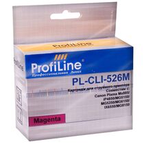 Картридж Canon CLI-526M Magenta ProfiLine (IP4850/ MG5150/ MG5250/ MG6150/ MG8150)