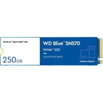 Твердотельный накопитель SSD 2280 M.2: 250 ГБ WD Blue TLC (3300 МБ/ с /  1200 МБ/ с)  WDS250G3B0C
