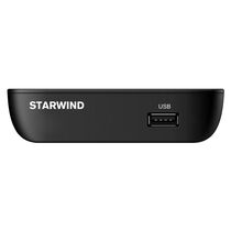 Приставка TV DVB-T2 Starwind CT-160 черный
