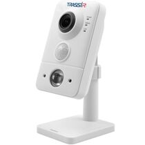 Видеокамера IP 2 Mp уличная Trassir (Trend) квадратная, f: 2.8 мм, 1920*1080, ИК: 10 м, карта до 128 Gb, микрофон (TR-D7121IR1 v6 (2.8 mm))