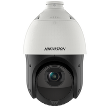 Видеокамера IP 4 Mp уличная Hikvision купольная, f: 4.8-120 мм, 2560*1440, ИК: 100 м, карта до 256 Gb, микрофон, поворотная (DS-2DE4425IW-DE(T5))