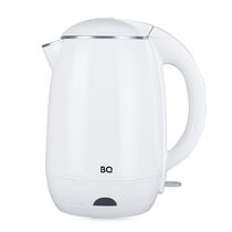 Чайник электрический BQ KT1702P белый (2200 Вт, объем - 1.8 л, корпус: пластиковый)